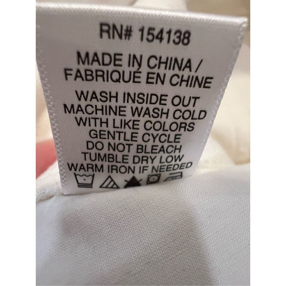 Staud Women's White Denim Cotton High Rise Painter Cargo Jeans Size 12 NWOT - Picture 6 of 6